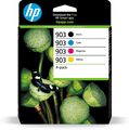 HP 903 4er-Pack Original-Druckerpatronen Schwarz/Cyan/Magenta/Gelb, Standardertr