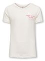 Kids Only Mädchen T-Shirt Gr. 122-164 KOGVINNI REG S/S V-NECK TOP