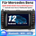 Android 13 Für Benz A/B Klasse Sprinter Viano Vito W639 W245Autoradio GPS Navi