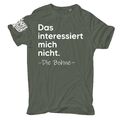 Übergrößen T-Shirt Das interessiert mich nicht. DIE BOHNE Zitat 3XL bis 8XL 