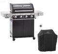 RÖSLE Videro G4 S Vario+ BBQ Station schwarz inkl. Abdeckhaube