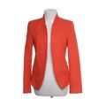 Zara Basic, Blazer, Größe: S, Rot, Leinen/Baumwolle, Einfarbig, Damen #DaU