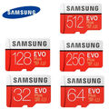 SAMSUNG EVO Plus Micro SD Karte 128GB 512GB Class10 SDXC Speicherkarte+Adapter