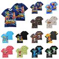 Stumble Guys 3D T-Shirt Kinder Jungen Mädchen Kurzarm T-Shirt Sommer Top