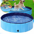 Hundepool Doggy Pool Wasserbecken Faltbar Hundebad Swimmingpool Planschbecken