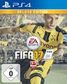 PS4 / Sony Playstation 4 - FIFA 17 #Deluxe Edition DE mit OVP OVP beschädigt