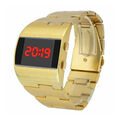 new 2021 military fashion digital electronic red led men wrist watch luxury D