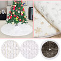 Weihnachtsbaum Rock Weich Christbaum Dekoration Matte Basis Cover Carpet Rund 1M