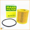 Ölfilter Filtereinsatz Mann Filter HU71151x für Citroën C2 C3 C4 Ford Focus