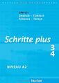 Schritte plus 3+4. Deutsch als Fremdsprache / Glossar Deutsch-Türkisch – Küçük S