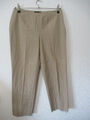 208/8 Piazza Sempione Damen Hose Audrey Gr. IT46 D40 beige stretch Knöchellang