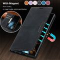 Leder Hülle Für Samsung Galaxy Handy Tasche Flip Cover ​Schutz Wallet Case Etui