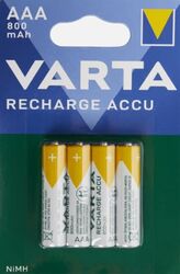 Varta Power Akkus Accus AAA Micro 800 mAh aufladbare Batterien 