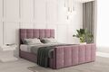 Boxspringbett mit bettkasten und matratze 160 cm x 200 cm, ROMA Rosa