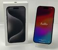 Apple iPhone 15 Pro 128GB Black Titanium  (simlockfrei) OVP NEU vom Händler