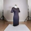 Hallhuber Donna Damen Elegantes Kleid Grau Gr.34