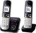 Panasonic KX-TG6822 Duo Schnurloses Telefon analog Schwarz SIEHE TEXT/FOTO