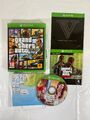 XBOX ONE Grand Theft Auto V 5 Rockstar Games 2014 OVP + Handbuch + Karte komplett