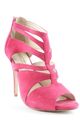 BUFFALO High Heel Sandaletten Damen Gr. DE 37 pink Elegant