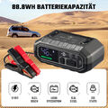 4000A 12V Auto Starthilfe Jump Starter KFZ Ladegerät Booster Power-Bank 24000mAh