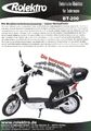 Rolektro BT-200 Elektroroller Prospekt 2010 D brochure e-scooter prospectus