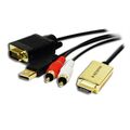 LogiLink CV0052A HDMI zu VGA Audio Konverter 15-pin Buchse USB-Stecker 2 m