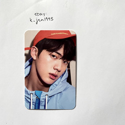 BTS Seokjin Jin Love Yourself Her Vinyl Photocard