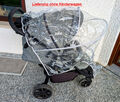 Regenschutz Regenverdeck Schutz Regenhaube für Kinderwagen Buggy Unbenutzt TOP