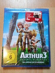 Arthur und die Minimoys 3 - Die grosse Entscheidung   - Blu-ray  - NEU/OVP 