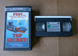 VHS   "Top Secret"  Val Kilmer