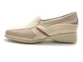 Semler Damen Halbschuh Slipper Comfortschuh Beige Gr. 37,5 (UK 4,5)