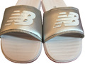 New Balance Flip Flops Unisex UK 3 / EU 36 Silber 130 Slipper Slider Pantoletten