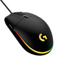 LOGITECH G203 LIGHTSYNC Gaming Maus Schwarz Mouse