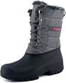 Damen Stiefel warm gefüttert Winter Boots Stiefeletten Schneeschuhe Winterschuhe