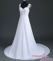 ♥Brautkleid Hochzeitskleid Weiß Größe 34-54 zur Auswahl+NEU+SOFORT+W191♥