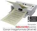 DOKU SCANNER CANON DR-M140 EINZUGSCANNER MIT DUPLEX FÜR WINDOWS 7 8 10 11 129