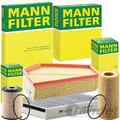 MANN FILTER INSPEKTIONSPAKET passend für VOLVO V40 525 526 D3 D4 -03.15 BJ