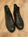 Stiefeletten Gr. 38 Damen Echt Leder Flach