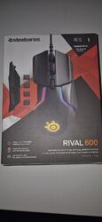 STEELSERIES Rival 600 Gaming Maus, Schwarz 12.000 CPI TrueMove3+ Dual Optical