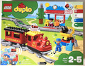 LEGO DUPLO 10874 Dampfeisenbahn Lokomotive Dampflok Zug Eisenbahn NEU