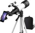 Teleskop Astronomie mit Stativ 70 mm Blende 400 mm Refraktor für Kinder B951