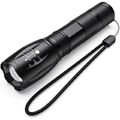 Super hell Taschenlampe LED 1000LM Taktisches Fackel Akku Extrem Stark Zoombar