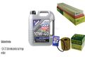 INSPEKTIONSKIT FILTER LIQUI MOLY ÖL 5L 10W-40 für Peugeot 206 CC 2D 1.6 16V 307