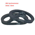 MXL 22-99 Close Loop Zahnriemen Breite 10mm Schwarzer Gummi-Zahnriemen Antrieb