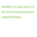 GEOBRA_STI playmobil CITY ACTION Polizeihubschrauber (4008789705693)