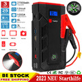 27000mAh Auto KFZ Starthilfe 1000A Jump Starter Ladegerät Booster Powerbank NEU