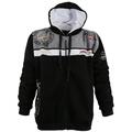 Lavecchia Herren Jacke Zip Hoodie Kapuzen Sweat Shirt Übergrößen 3XL bis 8XL