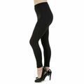 Damen Leggings schlicht in voller Länge dehnbar Yoga Fitnessstudio Sport Damen Hose UK