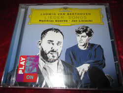 CD-BEETHOVEN--LIEDER-SONGS--Matthias Goerne / Jan Lisiecki /-NEU !--