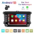 Android 12 Carplay Autoradio GPS NAVI 2+32G für VW GOLF 5 6 Passat Touran+Kamera